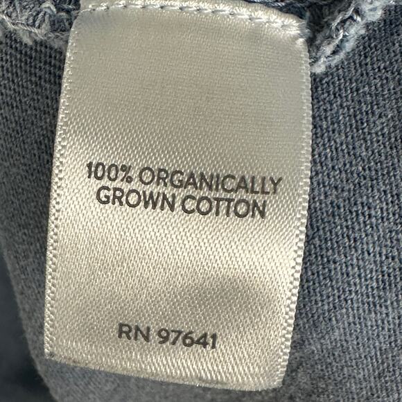 J Jill Purejill Top Womens Extra Large Blue Organically Grown Cotton Lagenlook - Picture 6 of 12